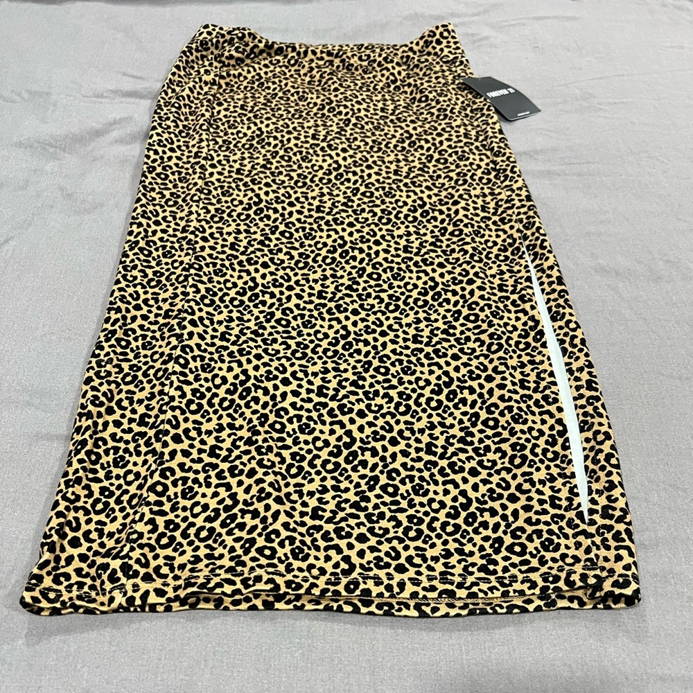 Forever 21- Leopard Print Skirt